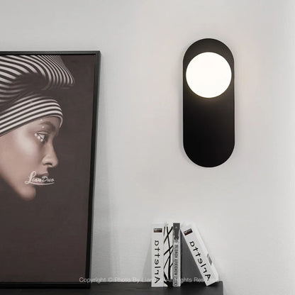 DecorBites™ Glass Ball LED Wall Sconce with G9 Bulb for Bedroom Living Room