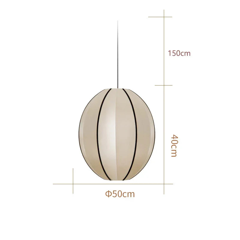 Decorbites™ Dänische Stoffleuchte Pendellampe Vintage-Kronleuchter E27-Birnen