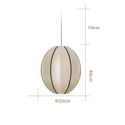 Decorbites™ Dänische Stoffleuchte Pendellampe Vintage-Kronleuchter E27-Birnen
