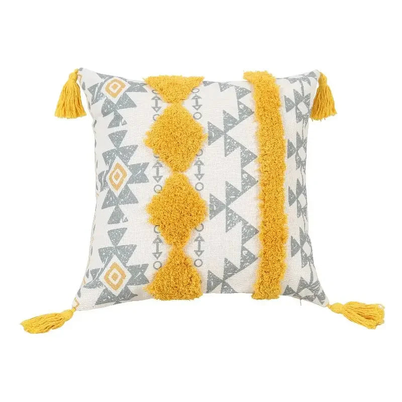Decorbites™ Geometrisches Tufting-Quasten-Kissenbezug 30x50 cm