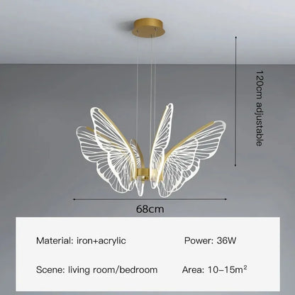 Decorbites™ LED-Schmetterlings-Lüster: Moderne Leuchten für die Einrichtung des Zuhauses
