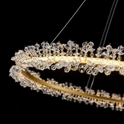 Decorbites™ Kristallanhänger-Lüster Moderne Luxus-Innenraumdekoration Beleuchtung