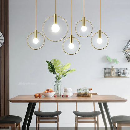 DecorBites™ Ins Wind Single Head Pendant Light - Bedroom Dinning Bar Porch Hanging Lamp
