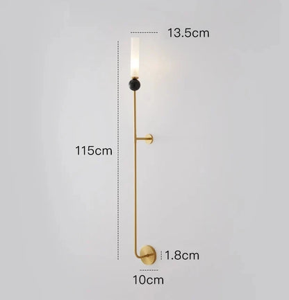 Decorbites™ Kupfer-Wandleuchte: Moderne nordische Marmor-Pendantleuchte für Wohnzimmer & Schlafzimmer