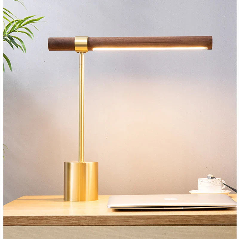 Decorbites™ LED-Holztischleuchte Modernes Design für Zuhause, Wohnzimmer, Schlafzimmer – Italienischer Designer