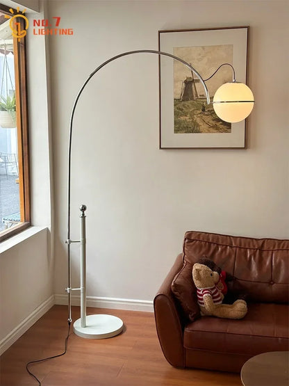 DecorBites™ Cream Wind Floor Lamp LED E27 for Living Room Study