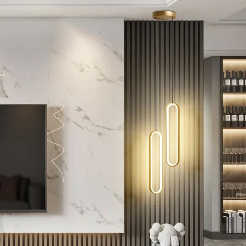Decorbites™ LED-Kronleuchter: Moderne Pendelleuchten für Wohnzimmer und Esszimmer zur Heimdekoration