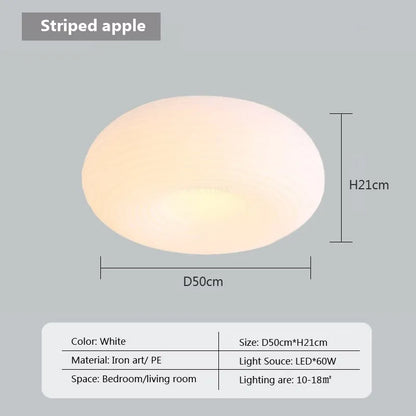 Decorbites™ Sahneapfel LED-Hängeleuchte für gemütliche Beleuchtung im Hausdekor