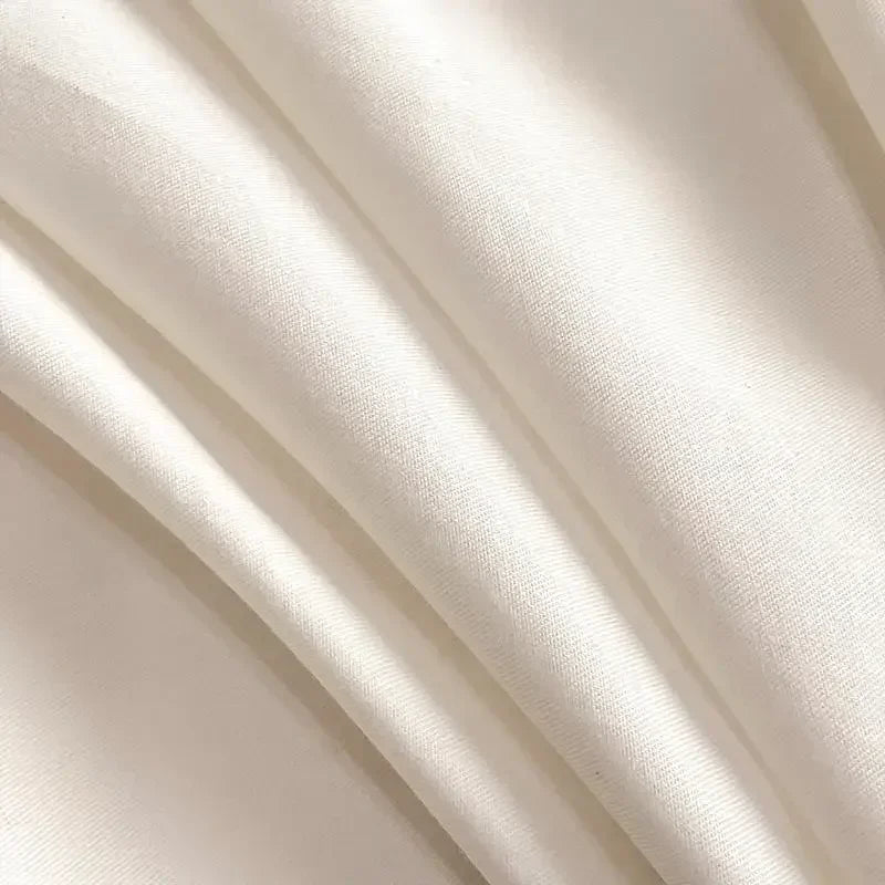 Decorbites™ Besticktes Baumwoll-Bettwäsche-Set: Luxuriöse Hepburn-Stil Bettbezug 220x240, hautfreundlich