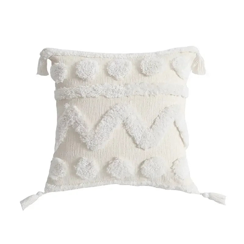 Decorbites™ Geometrisches Tufting-Quasten-Kissenbezug 30x50 cm