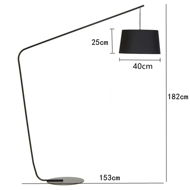 LED Fishing Floor Lamp