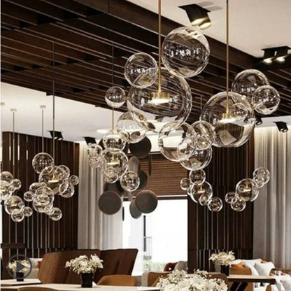 Decorbites™ Glasleuchter: Nordisch-italienische LED-Hängeleuchte für Wohn- und Esszimmer