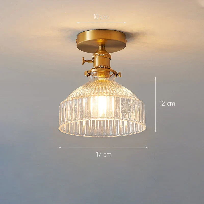 Decorbites™ Glas-Schirm-Hängeleuchte für Küchen-Gang-Schlafzimmer LED-Leuchten-Armaturen