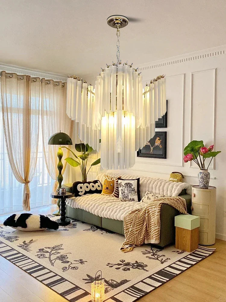 Decorbites™ Kristallglas-Lüster Elegantes Luxus Vintage-Hängeleuchte Französische Lampen