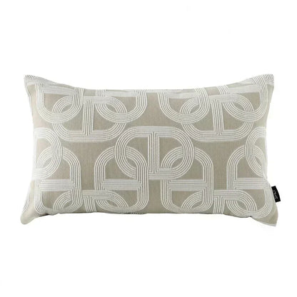 DecorBites™ Geometric Jacquard Cushion Cover Modern Luxury Decorative Pillows