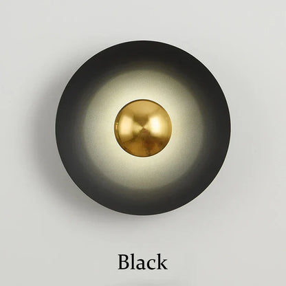 DecorBites™ Golden Macaroon LED Wall Lamp for Bedroom & Living Room