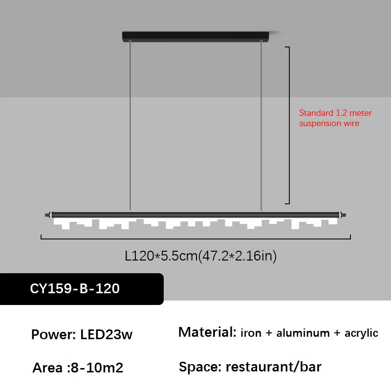 Decorbites™ LED-Hängeleuchter für Esszimmer Kücheninsel Bar Deckenbeleuchtung