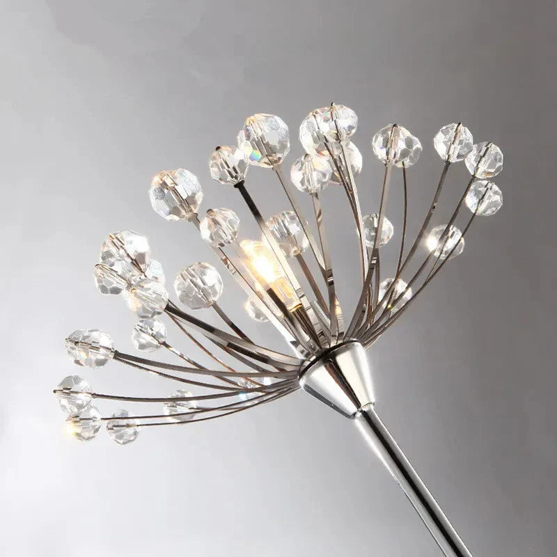 DecorBites™ Crystal Dandelion LED Floor Lamp for Living Room Bedroom Decor