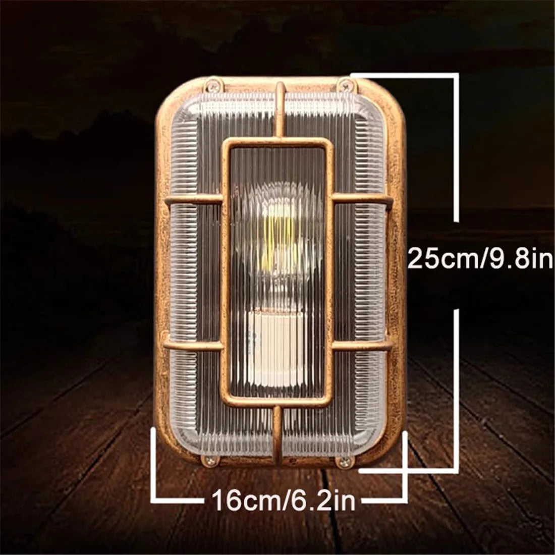 DecorBites™ Gas Station Canopy Lights Fixture for Outdoor Security and Illumination