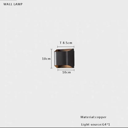 DecorBites™ Italian Minimalist Round LED Ceiling Lamp Black White Bedroom Light