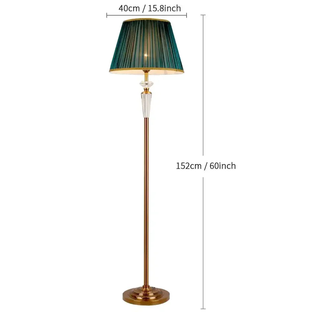 Decorbites™ Kristall-Stehlampe – Europäisch Retro Stehlampe für Wohnzimmer & Schlafzimmer