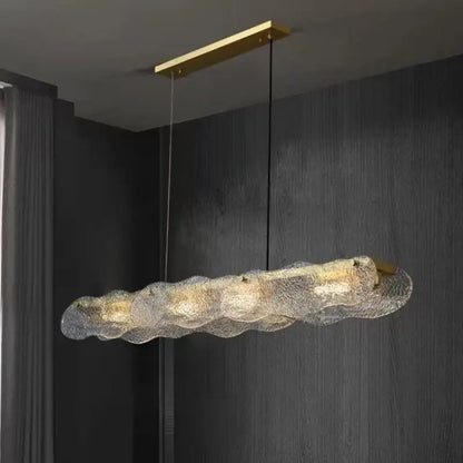 Decorbites™ Kunstglas-Esszimmertisch-Leuchter: Moderne Luxus-LED-Hängeleuchten