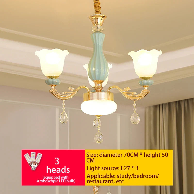 Modern European Chain Chandelier