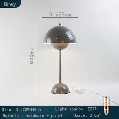 Decorbites™ Eisen-Pilzförmige Macaron-Tischlampe - Moderne Minimalistische LED-Heimdekoration