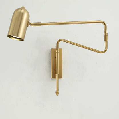 DecorBites™ Adjustable Long-Arm Wall Lamp with Switch, E27 Flex Reading Bedside Light