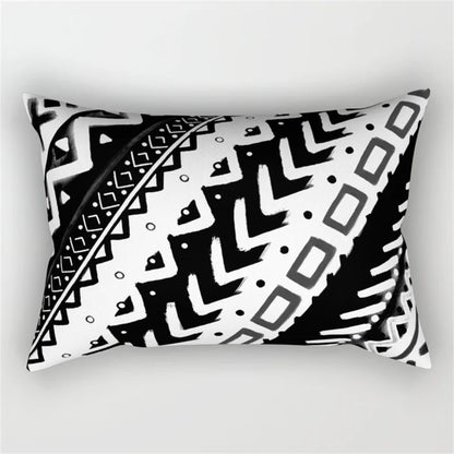 Decorbites™ Geometrisches Wellenlinien-Taljen-Kissenbezug-Set