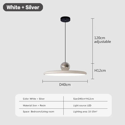 Decorbites™ Sahne-Wind-Scheibe LED-Hängeleuchte für die Innenbeleuchtung