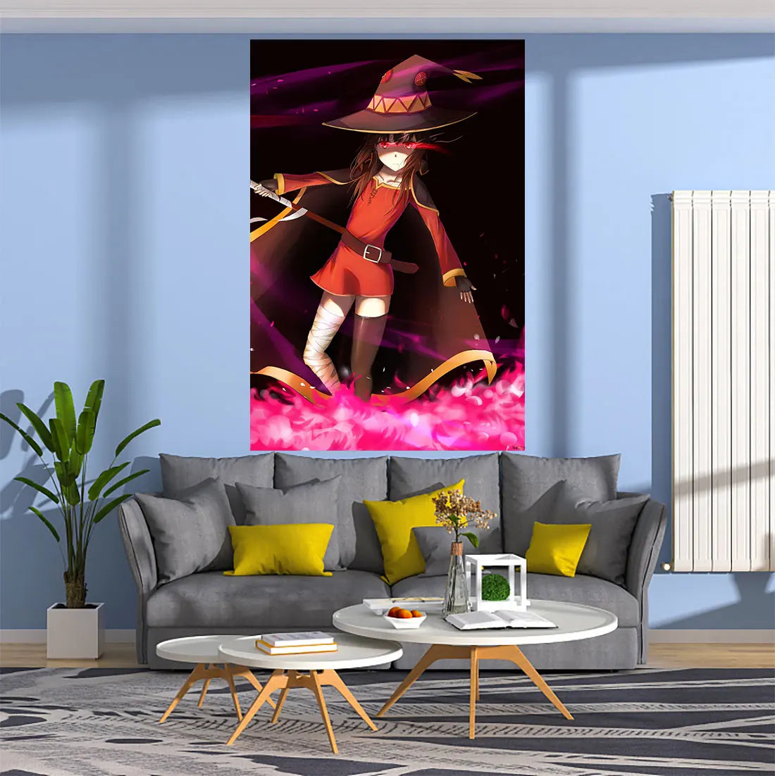 Decorbites™ Anime-Tapisserie Wandbehänge für Jugendzimmer oder Wohnheim-Dekoration