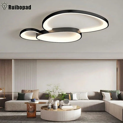 DecorBites™ LED Ceiling Chandelier Lights with Remote Control for Living Room, Bedroom, Dining Room