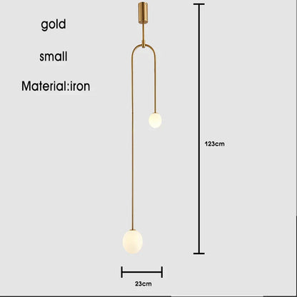 Decorbites™ Schwarz & Gold Minimalistische Eisen-Kronleuchter - Modernes Nordisches Design-Beleuchtung