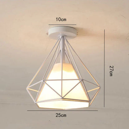 Decorbites™ Industrielle E27 Deckenlampe: Vintage Retro Loft Stil für die Dekoration im Wohnzimmer und in der Küche zu Hause