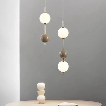 DecorBites™ Glass Ball LED Pendant Light for Living Dining Bedroom