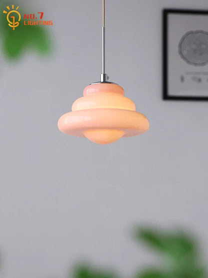 Decorbites™ Cremeglas-Hängeleuchten LED G9 für Mädchenzimmer & Küche
