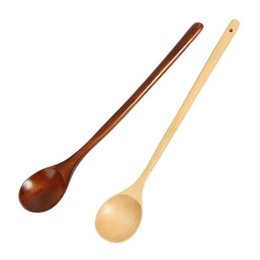 Decorbites™ Japanischer Stil Holzlöffel zum Mischen von Reis-Salat Küchenbesteck