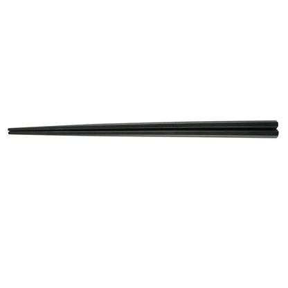 Decorbites™ Japanischer Stil Schwarze Legierungs-Essstäbchen - 10 Paare | Rutschfest, Feuchtigkeitsbeständig, Hitzebeständiges Tafelgeschirr