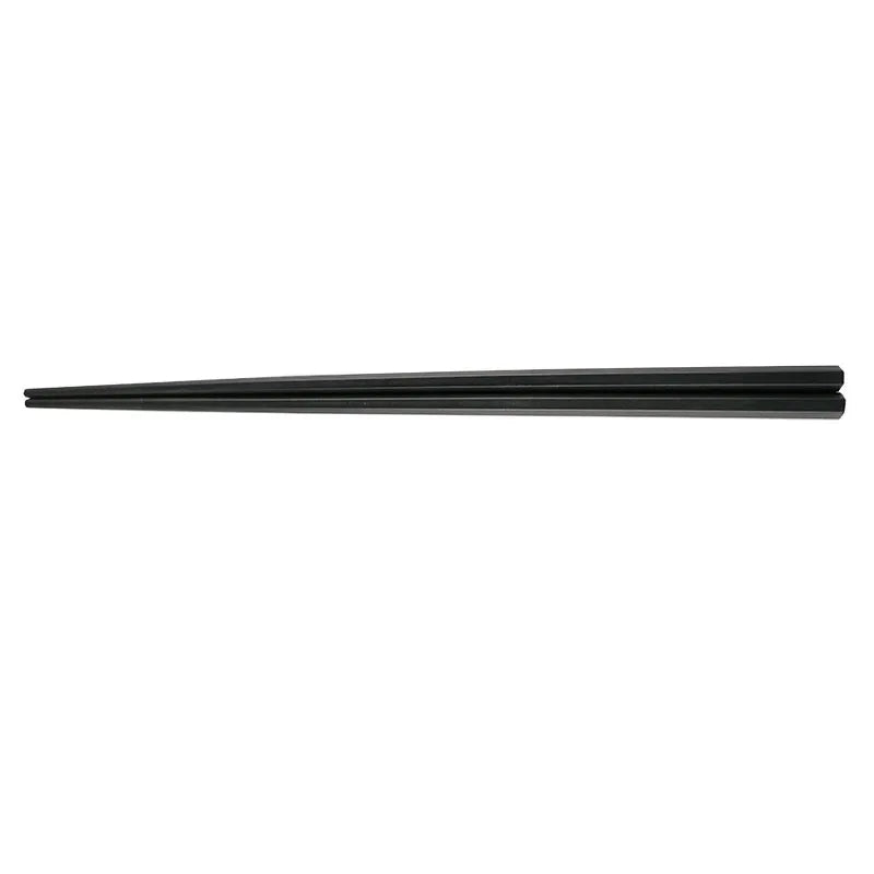 Decorbites™ Japanischer Stil Schwarze Legierungs-Essstäbchen - 10 Paare | Rutschfest, Feuchtigkeitsbeständig, Hitzebeständiges Tafelgeschirr