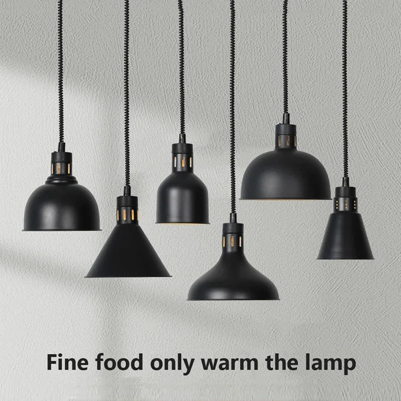 Decorbites™ Elektrische Lebensmittelheizung Pendelleuchte - Stilvolles und funktionales Armatur für Küchen und Restaurants