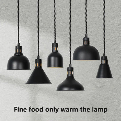 Decorbites™ Elektrische Lebensmittelheizung Pendelleuchte - Stilvolles und funktionales Armatur für Küchen und Restaurants