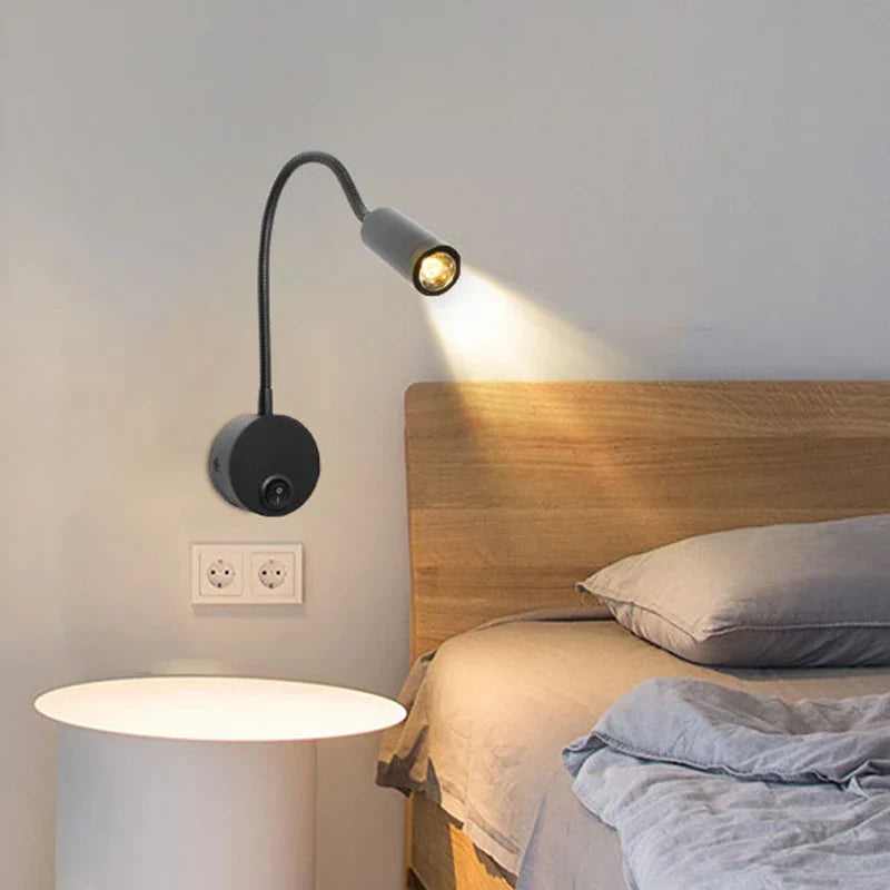 DecorBites™ LED Bedside Wall Sconce Reading Lamp 3W Spot Light Fixture