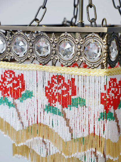 Decorbites™ Französischer Messing-Kristall-Deckenleuchter | Klassische Europäische Hängeleuchten