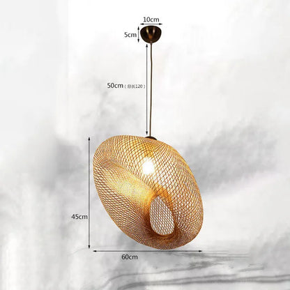 Decorbites™ Bambus-Leuchter: Handgefertigte LED-Hängeleuchte für Wohn- und Esszimmer.withOpacity
