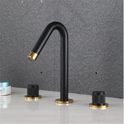 Gold Chrome Wall Faucet