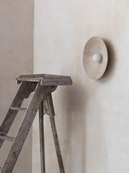 Decorbites™ Japanische Wandlampe Retro Schlafzimmer Nachttischlampe Wabi Sabi Kunstdekoration