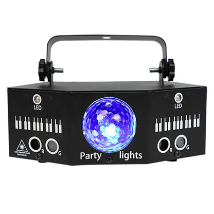 Decorbites™ Disco-Laserlicht-Projektor LED-Magieball-Stroboskop für Weihnachten Hochzeit Bühnen-Effekt