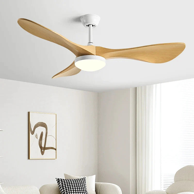 Decorbites™ 132 cm Moderner Deckenventilator mit Licht & Steuerung - Starker Wind, Einfaches Design