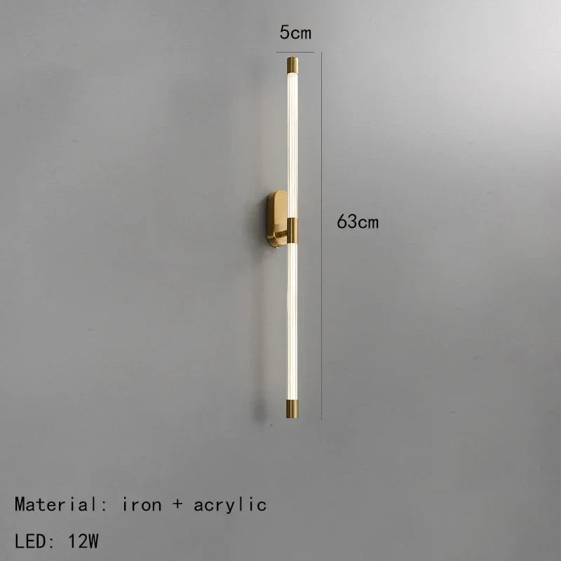 Decorbites™ Akryl-Linie LED-Wandleuchten Dimmbare Gold Schwarz Metall für Wohnzimmer Schlafzimmer